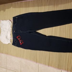 Michael Kors High waist rise selma skinny jeans plus size 16W